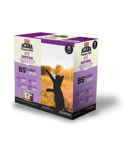 ACANA Premium Pate Kitten Chicken & Fish 24 x 85 g