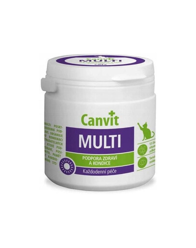 CANVIT Cat Multi 100g doplnok stravy podporujúci zdravie