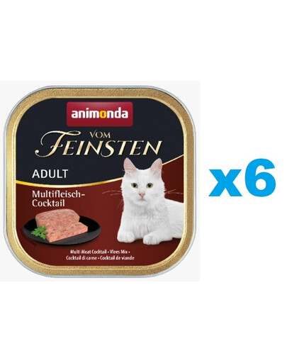 ANIMONDA Vom Feinsten Classic  multi Mäsový kokteil 6 x 100 g