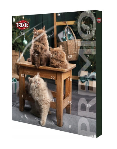 TRIXIE Premio sviatočný kalendár pre mačku 24,5 × 37 × 3,5 cm