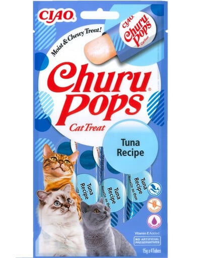 INABA Cat Churu Pops Tuna 4x15g