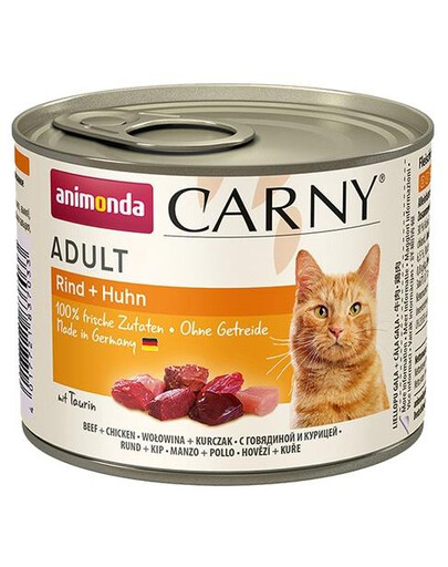 ANIMONDA Carny Adult hovädzie mäso a srdcia 200g