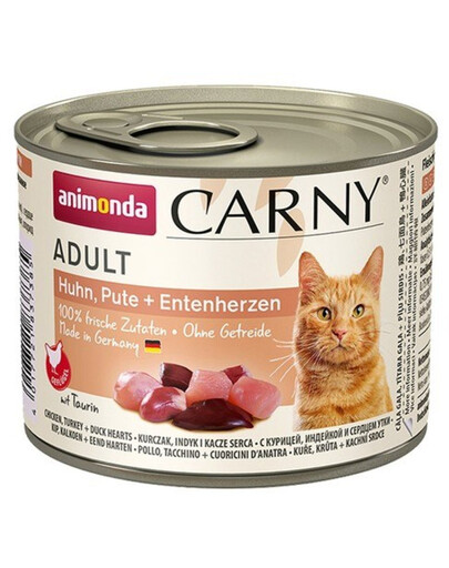 ANIMONDA Carny Adult hovädzie mäso a srdcia 200g