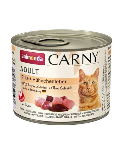 ANIMONDA Carny Adult hovädzie mäso a srdcia 200g