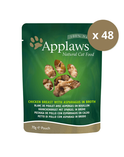 APPLAWS Kapsičky pre mačky 48 x 70 g
