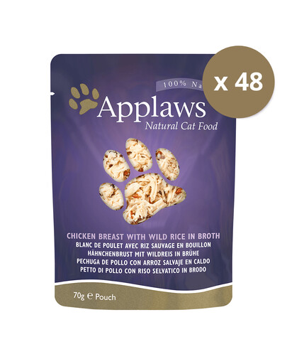 APPLAWS Kapsičky pre mačky 48 x 70 g