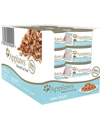 APPLAWS Tin Kitten Tuna 24x70g