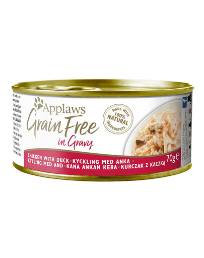 APPLAWS Konzervy pre mačky v omáčke 72 x 70 g
