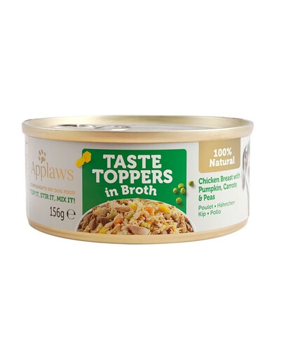 APPLAWS Taste Toppers Konzervy pre psov 72 x 156 g