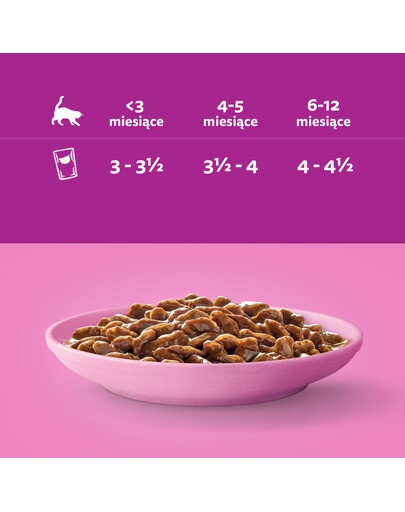 WHISKAS Junior kapsičky Classic Meals v omáčke s hovädzím a kuracím mäsom 52x85g