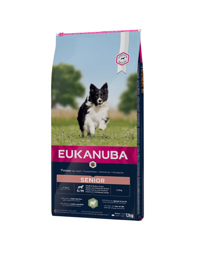 EUKANUBA Senior All Breeds Lamb & Rice 12 kg