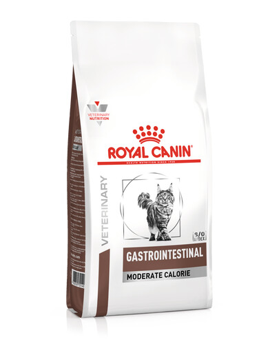 ROYAL CANIN Veterinary Diet Cat Gastrointestinal Moderate Calorie 2 x 400g