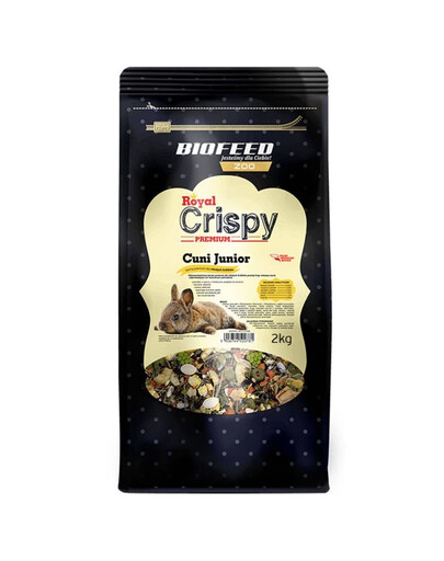 BIOFEED Royal Crispy Premium pre mladé králiky 2 kg