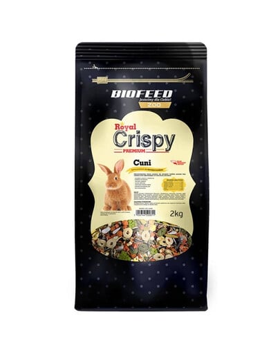 BIOFEED Royal Crispy Premium pre dospelých králikov 2 kg