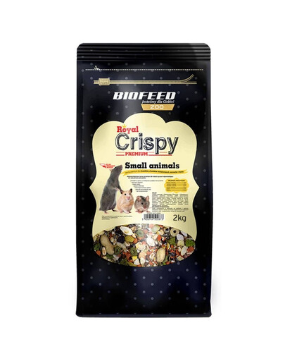 BIOFEED Royal Crispy Premium pre malé hlodavce 2 kg