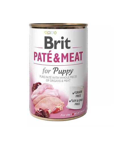 BRIT Pate&Meat Puppy 400 g