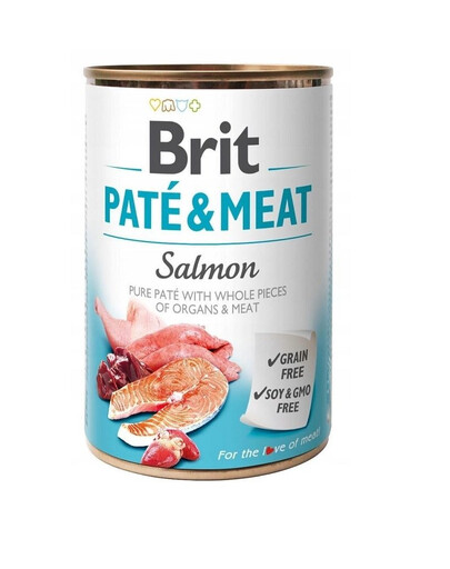 BRIT Pate&Meat Salmon 400 g