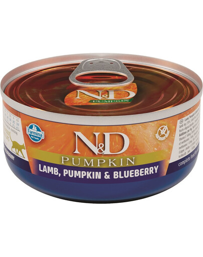 N&D CAT PUMPKIN Adult Lamb & Blueberry 80 g