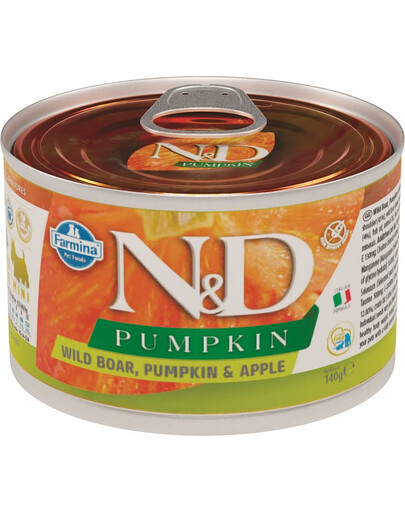 FARMINA N&D Pumpkin boar & apple divina a jablko 140 g