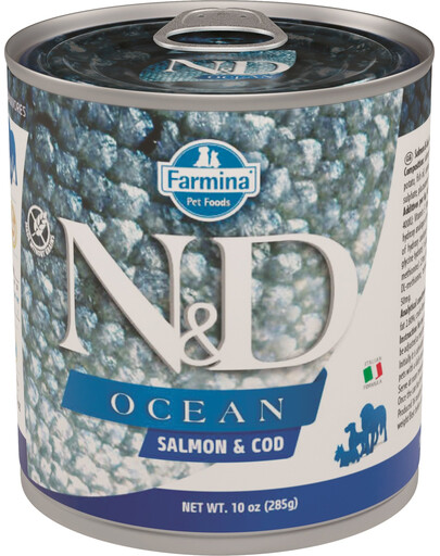 N&D DOG Adult Salmon & Codfish 285 g