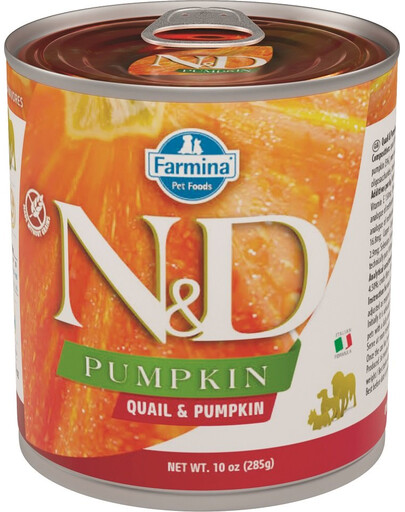 N&D Dog quail&pumpkin 285 g