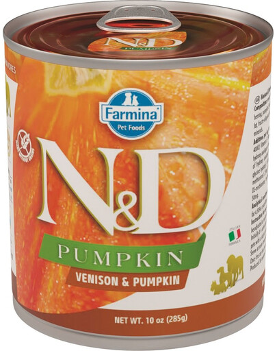 FARMINA N&D Pumpkin konzerva pre psa - zverina a tekvica 285 g