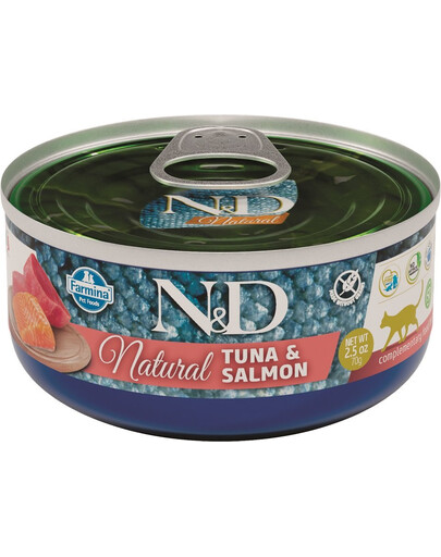 N&D Cat Natural Tuna & Salmon 80 g