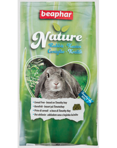 BEAPHAR Nature Krmivo pre králiky 1,25 kg