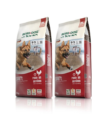 BEWI DOG Sport 2 x 12,5 kg