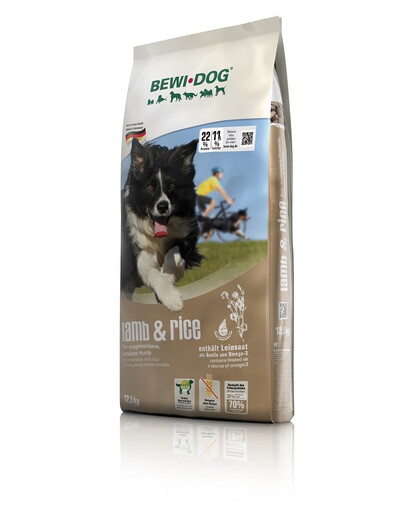 BEWI DOG Lamb & Rice Granule pre psov s jahňacím a ryžou 12,5 kg
