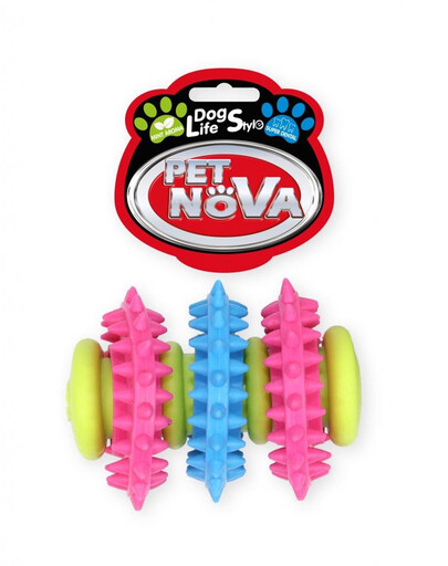 PET NOVA DOG LIFE STYLE Masážne hryzátko superdental ,7cm, s vôňou mäty