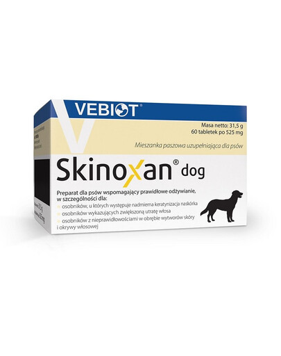 VEBIOT Skinoxan dog 60 tbl
