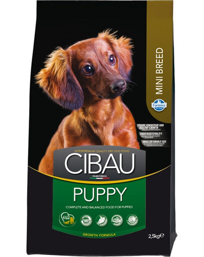 FARMINA Cibau Puppy 2,5 kg Krmivo pre šteňatá malých plemien