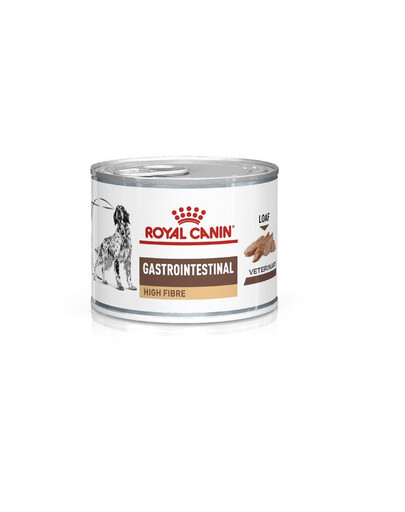 ROYAL CANIN Veterinary Gastrointestinal High Fibre pate 6 x 200 g