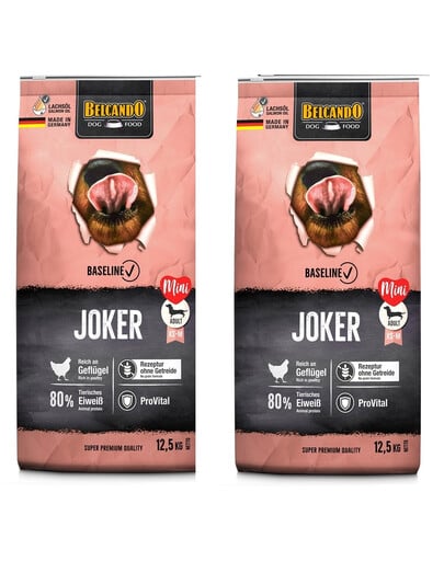 BELCANDO Baseline Joker Grain Free 2 x 12,5 kg