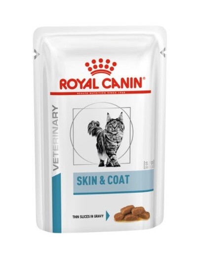 ROYAL CANIN Cat Skin & Coat  48 x 85 g