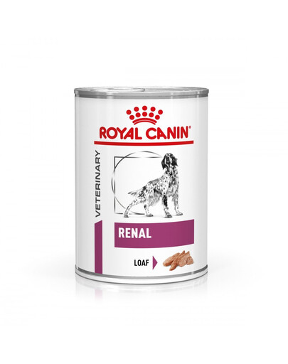 ROYAL CANIN Dog Renal 6 x 410 g vlhké krmivo pre psy s chronickým zlyhaním obličiek