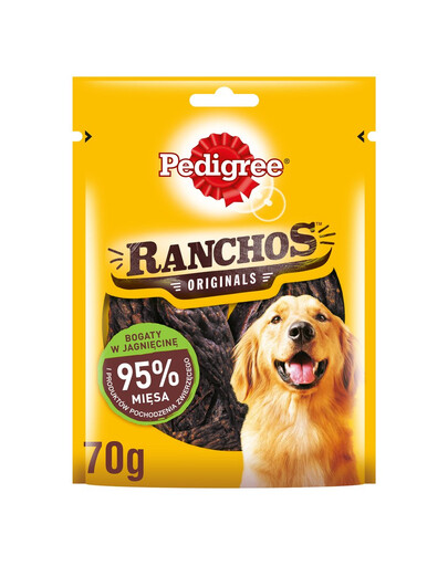 PEDIGREE Ranchos Originals bohaté na jahňacie 70 g