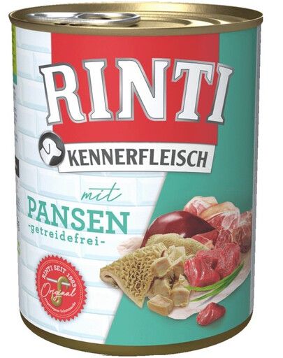 RINTI Kennerfleisch Rumen ze żwaczami 6x400 g