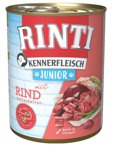 RINTI Kennerfleish Junior Beef 6x400 g