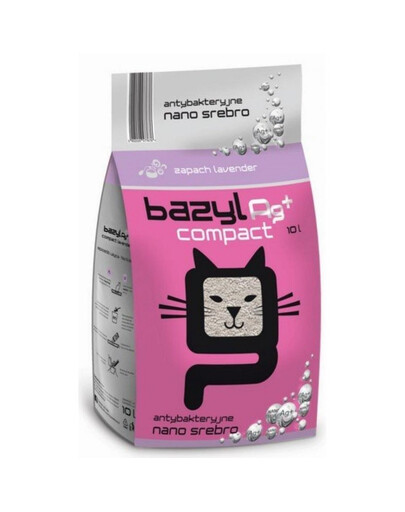 BAZYL Ag+ Compact Lavender 20L stelivo pre mačky