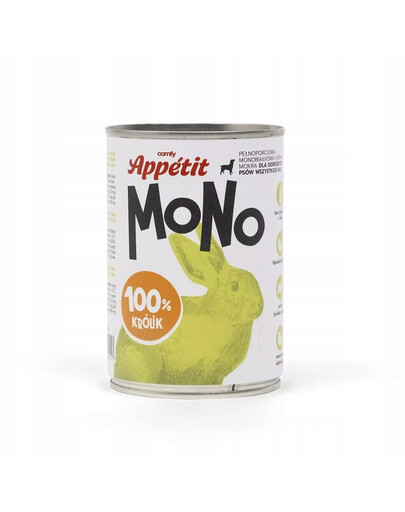 COMFY APPETIT MONO Monoprotein Rabbit 6x400 g