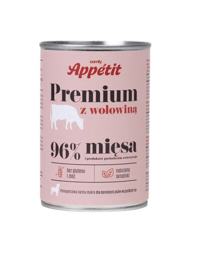 COMFY APPETIT PREMIUM Cat Beef 6x400 g