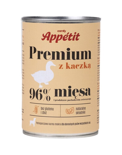 COMFY APPETIT PREMIUM Cat Duck 6x400 g