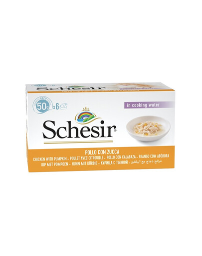 SCHESIR Kuracie filé s dyňou 6 x 50 g