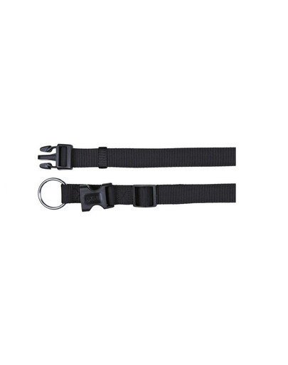 TRIXIE Obojok classic 22-35 cm / 15 mm čierny