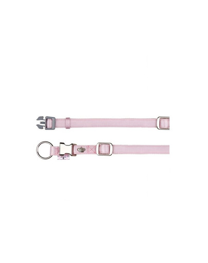 TRIXIE Obojok princess-M 30-45 cm / 15 mm ružový
