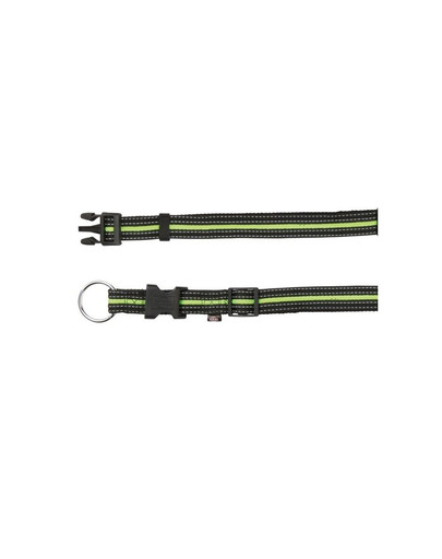 TRIXIE Obojok L - XL 40-65 cm / 25 mm čierno / zelený