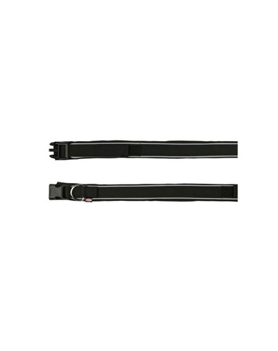 TRIXIE Obojok M - L 42-48 cm / 30 mm čierny