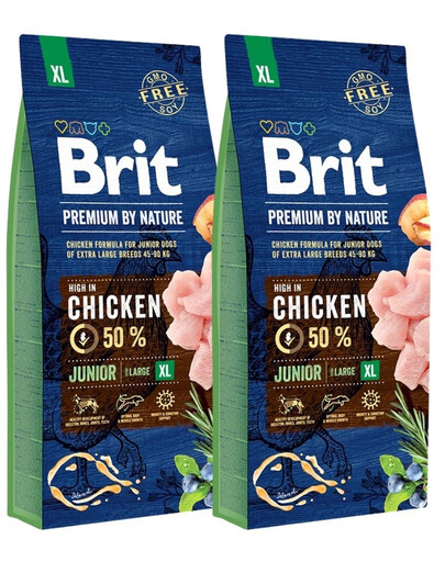 BRIT Premium By Nature Junior Extra Large XL 2 x 15 kg